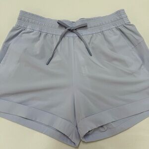 Lululemon Athletica Serene Blue Spring Break Away Lightweight Shorts